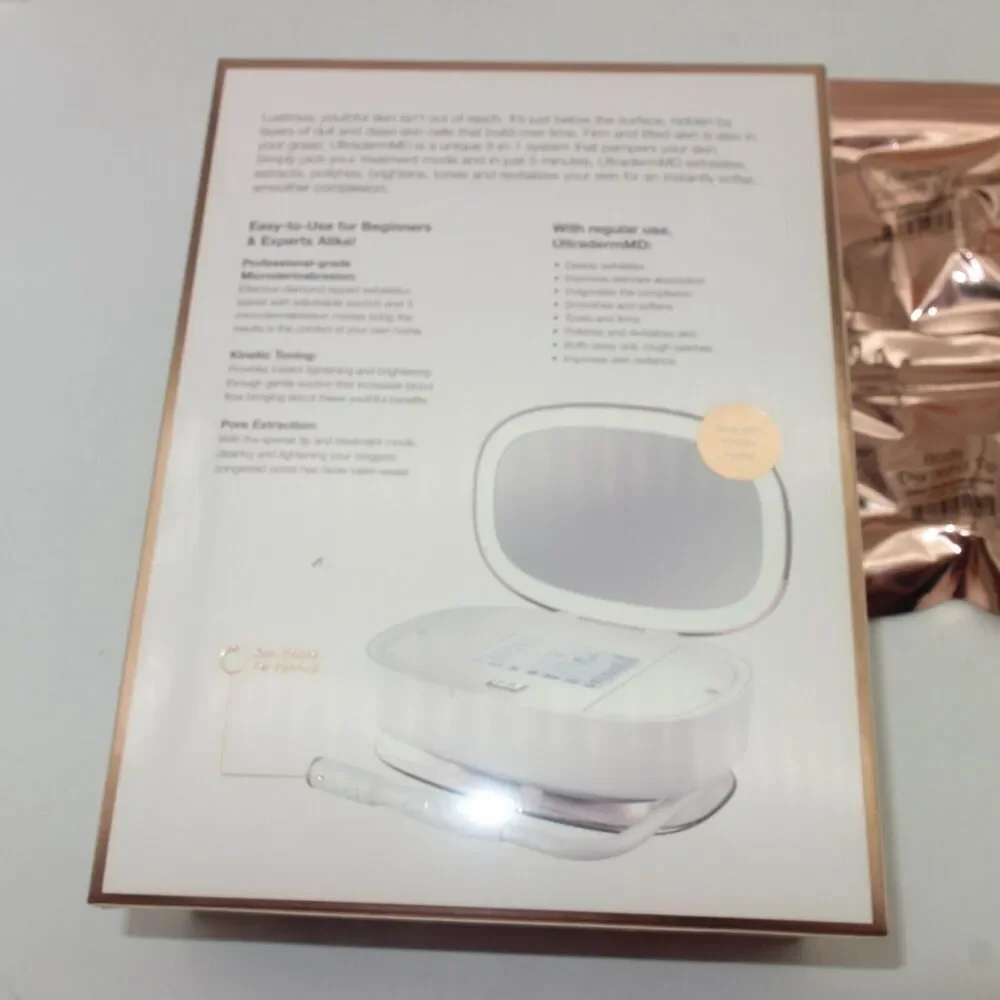 NEW Trophy UltradermMD At-Home 3-in-1 Facial System + 2 Precision Diamond Tips